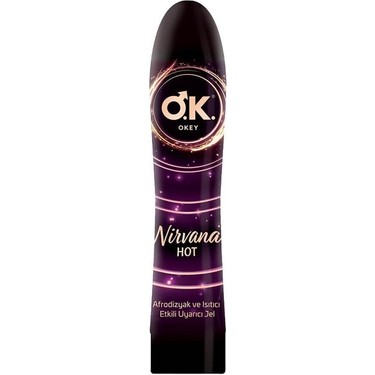 Okey Kayganlaştırıcı Jel Nirvana Hot 100 ml