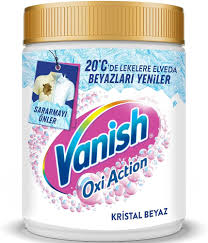Kosla Vanish Oxi Action Kristal Beyaz Toz Deterjan Güçlendirici ve Leke Çıkarıcı 970 Gr