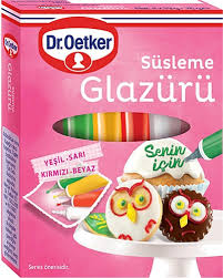Dr. Oetker Dekor Süsleme Glazürü 76 Gr