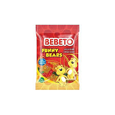Bebeto Sevimli Ayıcık Jelibon 80 Gr